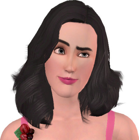 Sims 3 — Katy Perry by MissPuppyEyes — ***FOR HAIR AND EVERYDAY OUTFIT (FRUIT DRESS) TO BE AVALIABLE, YOU MUST HAVE THE