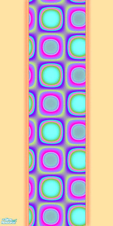 Sims 2 — Groovy RETRO Bedroom Set 3 - Wallpaper2 by Alyosha — The third and last part of my Retro Bedroom Series, this