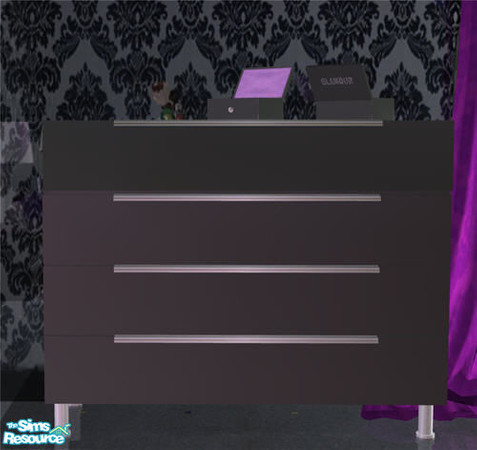 Sims 2 — Bedroom Glamour - Dresser by Sasilia — 