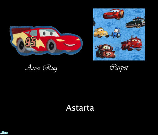 Sims 2 — Cars by Astarta — Cars carpet and rug