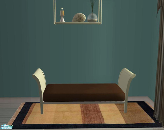 Sims 2 — PBBedroom - Recolor cream - Bench creamwood by ShinoKCR — 