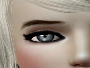 Sims 3 — Busy Day Eyeliner by Precious_Sims — Eyeliner for young adult,Elder