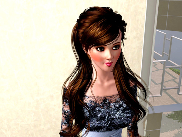 Sims 3 — Dora Eyeshadow by Leebiejeeb2 — Dora Eyeshadow, To match the Skirt I made, Skirt is in Recommended Downloads,