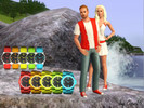 Sims 3 — Rainbow Watches by opel5 — This is a great set for male and female Sims. The set contains Rainbow Watches for