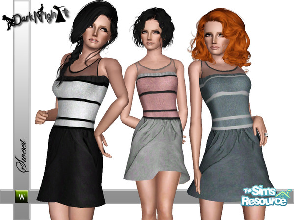 Sims 3 — Sweet by DarkNighTt — Custom mesh by me. 3 Recolorable parts. 3 varitions. 