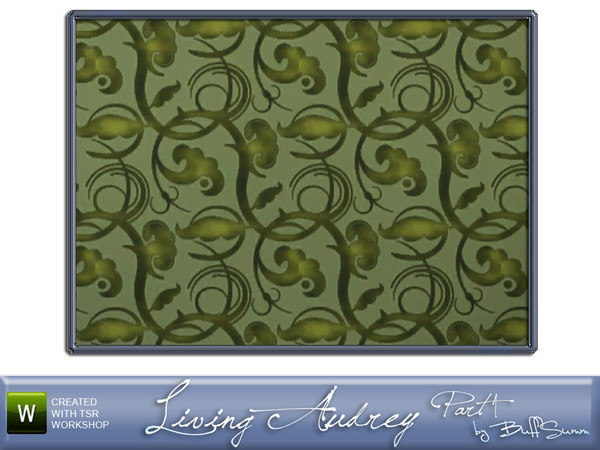 Sims 3 — Audrey Vintage Pattern by BuffSumm — created by BuffSumm @ TSR