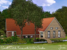 Sims 3 — Small Dutch Farm with Wild Garden by Vespertine_Creations — A comfortable and fully renovated small farm with a