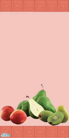 Sims 2 — Fruit by susycd — I made too a matching floor 