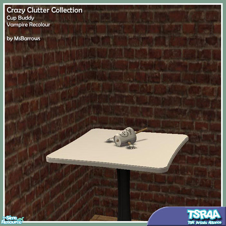 Sims 2 — Cup Buddy - Vampire by MsBarrows — What do your Popularity sims do when they\'re lacking in friendship? They