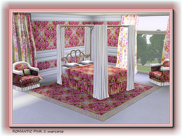 Sims 3 — marcorse_romantic pink2 by marcorse — A beautiful posy of pink flowers is about as romantic as it gets . . and