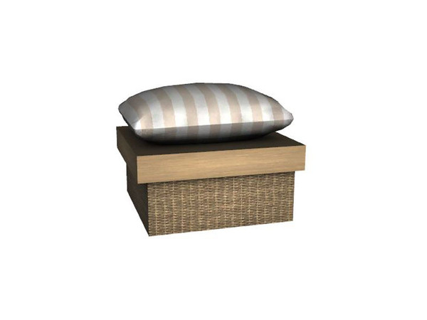 Sims 3 — Cream Living Decor Box by Lulu265 — Part of the Cream living Set Please do not reupload, or clone my meshes or