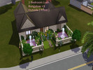 Sims 3 — 1 Bedroom Lush Bungalow [perfect for daycare job]  by Galupy2 — This Lush Bungalow, for up to 2 sims, [double