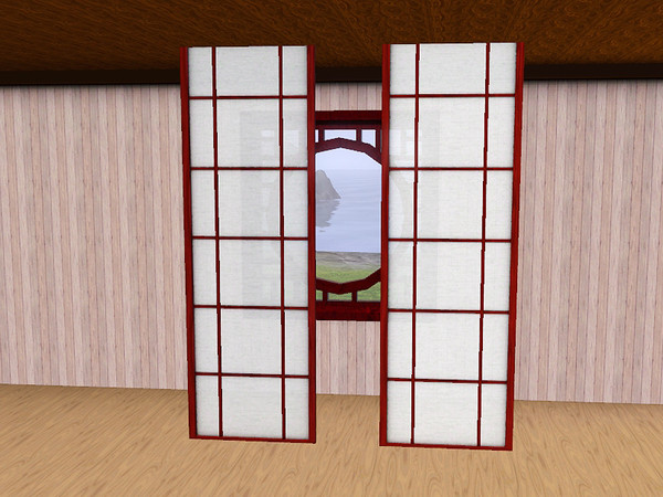 Sims 3 — Asian Inspired Living Wall Screen by TheNumbersWoman — Zen and relaxation are key to eternal happiness. Relax