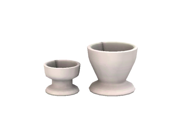 Sims 3 — Arezzo Living Deco Bows by Angela — Arezzo Living deco Bowls. Made by Angela@TSR (2012)