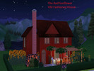 Sims 3 — The Red Sunflower by Galupy2 — The Red Sunflower is a very old fashioned house, meaning electricity , = none.
