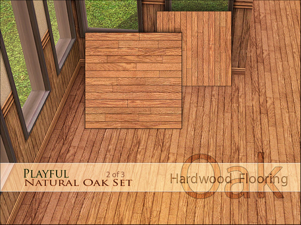 Sims 3 — Playful Natural Oak Floor [h] by Playful — An important part of any playful property is beautiful hardwood