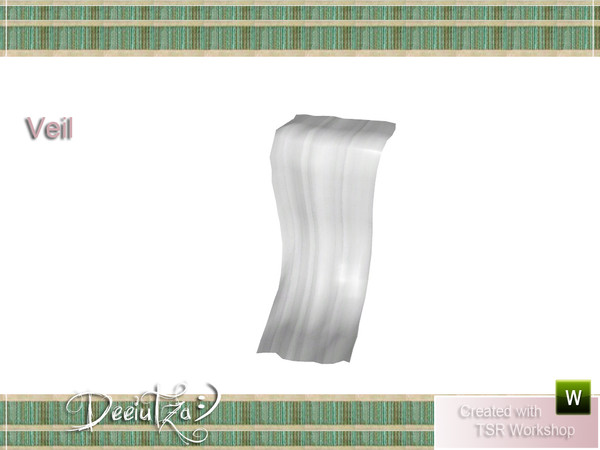Sims 3 — Heart Shaped Veil by deeiutza — By deeiutza @TSR