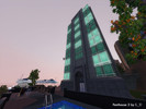 Sims 3 — Penthouse 2 final by L_U2 — Penthouse 2 is a 2 story Penthouse with a wonderful view over the city. This