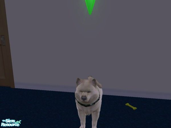 Sims 2 — Jack by hacc2258 — This big white dog loves, toddlers and chew toys, and playing he is a great pal for single