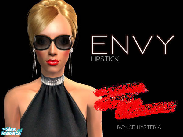 Sims 2 — ENVY Lipstick - Rouge Hysteria by 06bek — 