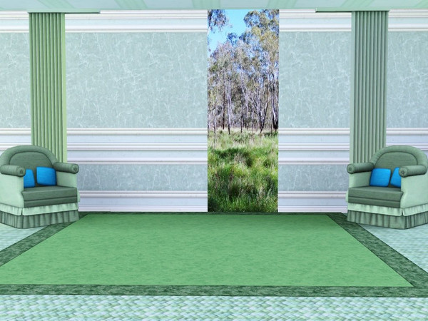 Sims 3 — More Gums_3 by whisperingsim — The third panel in my More Gums wall set.