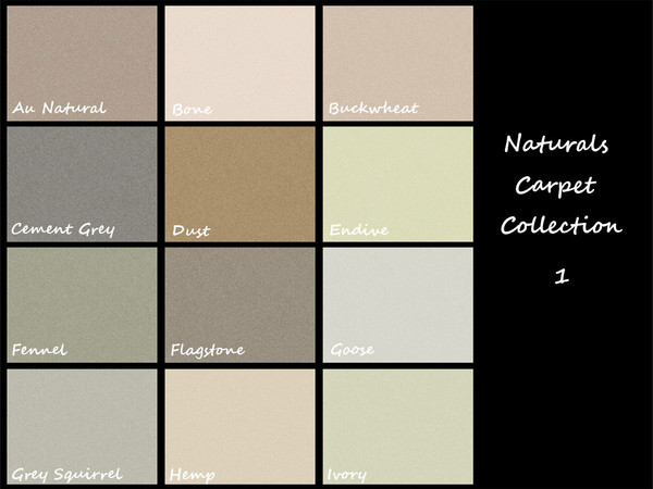 Sims 2 — Naturals Carpet Collection 1 by portiapudding — A selection of 12 carpets in natural tones.