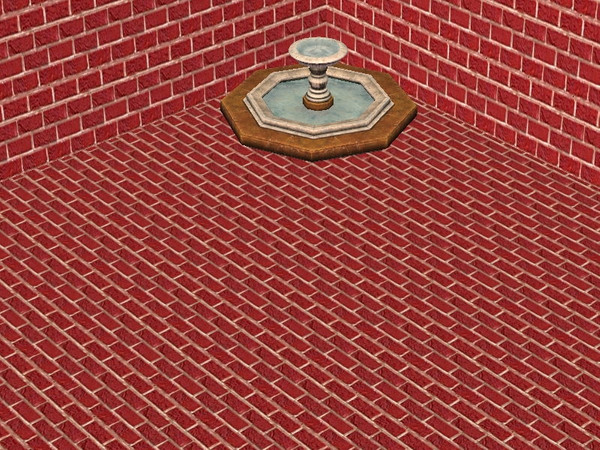 Sims 2 — Brick Floors Set - cherry by zaligelover2 — Brick flooring.
