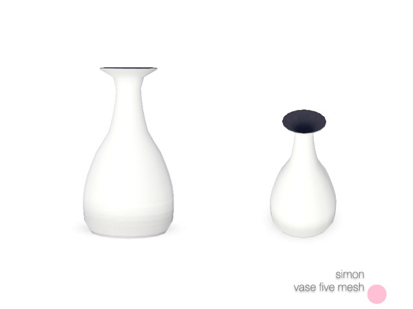 Sims 3 — Simon Vase Five Mesh by DOT — Simon Vase Five Mesh by DOT of The Sims Resource