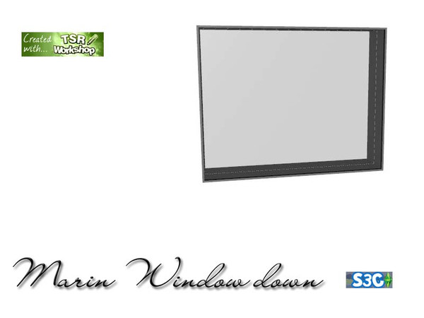Sims 3 — S3C Marin window down 1x1 by ruhrpottbobo — S3C Marin window down 1x1 by ruhrpottbobo