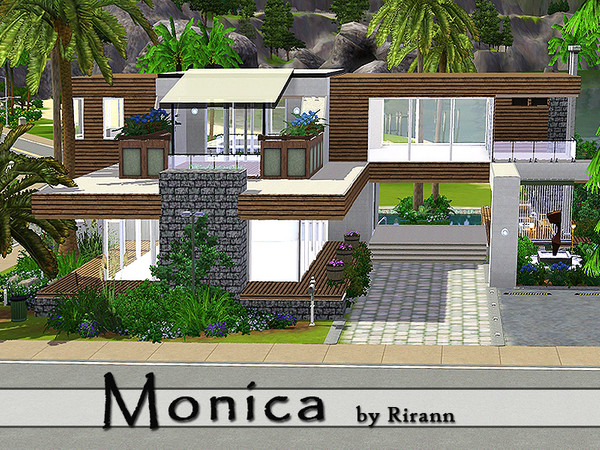 Sims 3 — Monica by Rirann — A summer cottage for a small family.