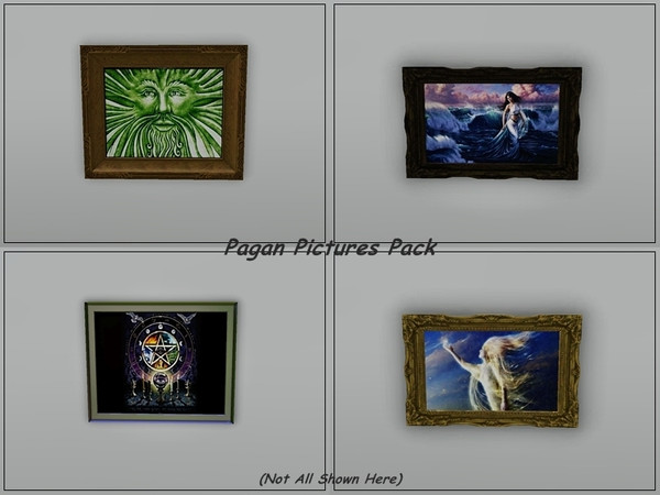 Sims 3 —  Pagan Pictures Pack 2 by weirdling2 — For those of you who like a little magic in your lives. :) 