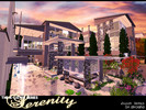 Sims 3 — The A-Lister: Serenity by Alyosha — A lush modern home for your sims! This home will be your sim's dream come