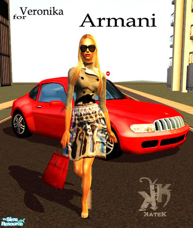 Sims 2 — ARMANI collection by K@ — This set is based on the Armani S/S 2008 show. Many thanks to my friend - Sveta, wha