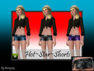 Sims 3 — Hot~Star~shorts by Deadly_Bia — Hey there!!! I've made another product for you ladies/Girls Its near enough the