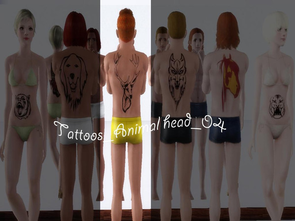 Sims 3 — Animal head