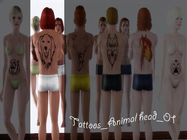 Sims 3 — Animal head