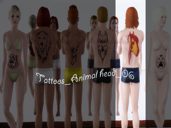 Sims 3 — Animal head