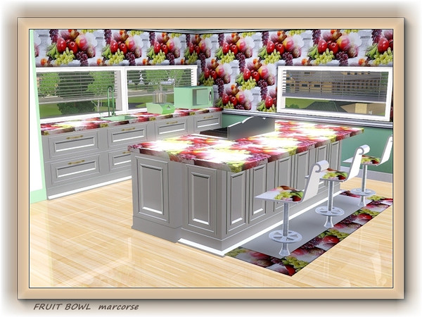 Sims 3 — Fruit Bowl pattern by marcorse — Another ready to eat pattern! This one has a delicious looking bowl of fresh