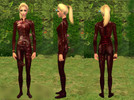 Sims 2 — Mord Sith Red Leather Outfit - Legend of the Seeker by tsvetinka2 — Hey, everybody!!! This is my first upload