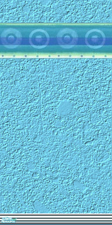 Sims 2 — MA Designs Aqua Blue Wall by makailaandrews — This is a original wall created by Makaila Andrews!