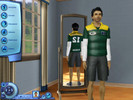 Sims 3 — Aaron Rodgers Packers Athletic Jacket by RifatZ2 — A simple Aaron Rodgers Green Bay Packers athletic jacket as