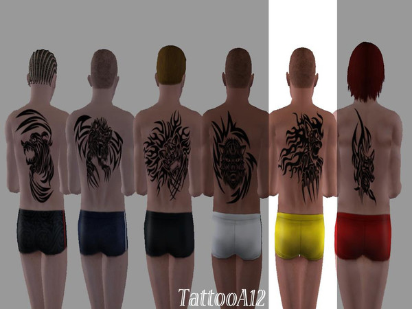 Sims 3 — Tattoox1