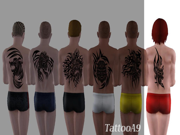 Sims 3 — Tattoox9 by mao45872 — 