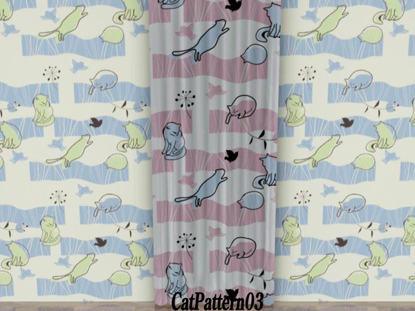 Sims 3 — CatPattern03 by mao45872 — CatPattern03