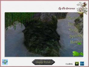 Sims 3 — JJs Deep Forest by thesorceress — The First Set of Groundcovers to add a little spookyness to your Sim houses.