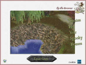 Sims 2 — JJs Dead Caves by thesorceress — Another set of Terrainpaints to shape and landscapes your lots as you like :)