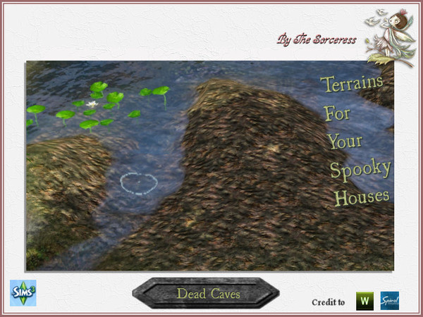 Sims 3 — JJs Dead Caves by thesorceress — Another set of Terrainpaints to shape and landscapes your lots as you like :)