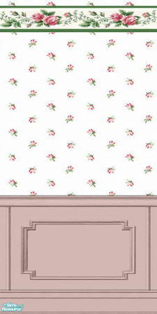 Sims 2 — Rose Garden Walls, Set 9 - 06 by elektra274 — 6 of 30 walls designed to coordinate with my \"Rose