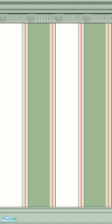 Sims 2 — Rose Garden Walls, Set 8 - 17 by elektra274 — 17 of 30 walls designed to coordinate with my \"Rose