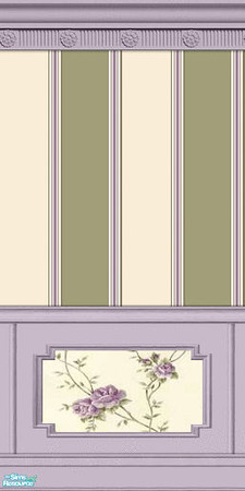 Sims 2 — Rose Garden Walls, Set 5 - 18 by elektra274 — 18 of 30 walls designed to coordinate with my \"Rose